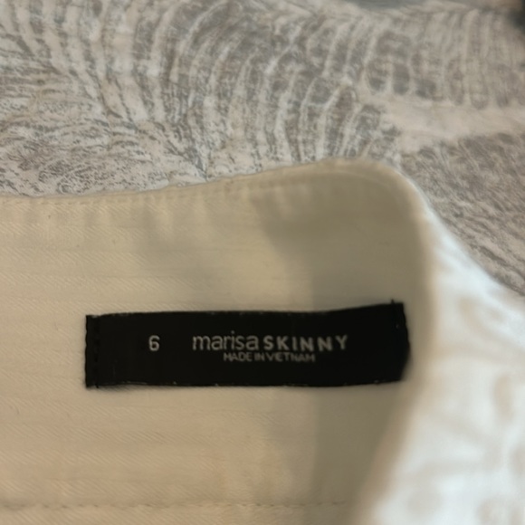 Ann Taylor Loft women’s white Marisa Skinny pants~ Size 6 - Picture 9 of 10